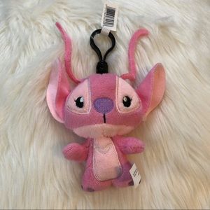 Disney Lilo and Stitch Angel Bag Clip Keychain